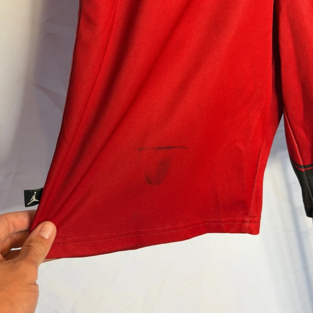 Jordan vibrant red